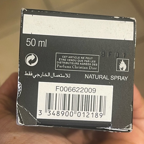 Christian Dior Farenheit 4~Empty Box & 2~Empty Bottles 1.6 fl.oz & 1~3.4… - Picture 8 of 17